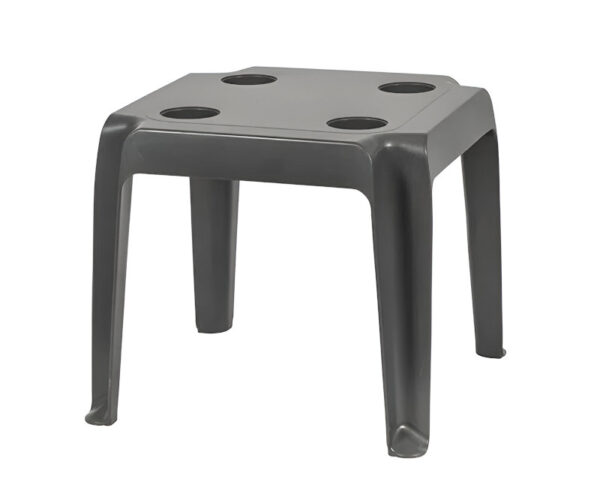 Mesa auxiliar Mini Prestige en color gris oscuro