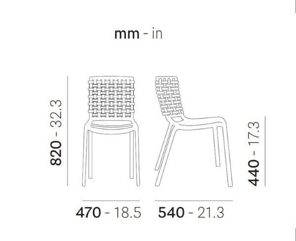 Medidas Silla Tatami 305