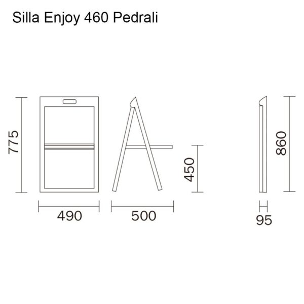 Medidas Silla Enjoy 460