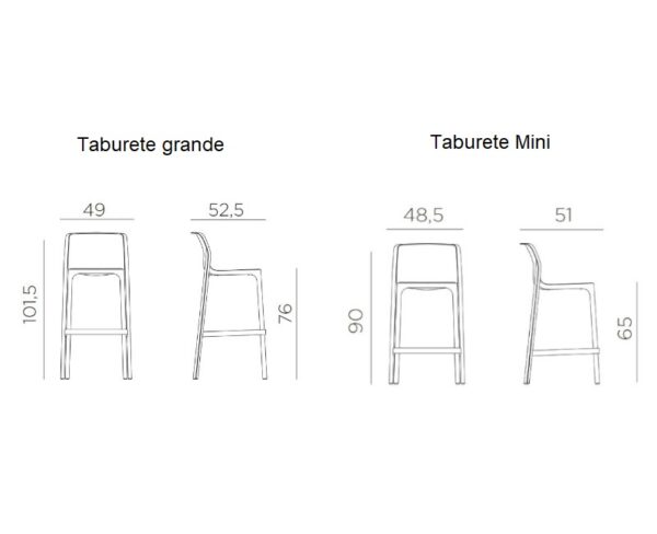 Medidas Taburete Net